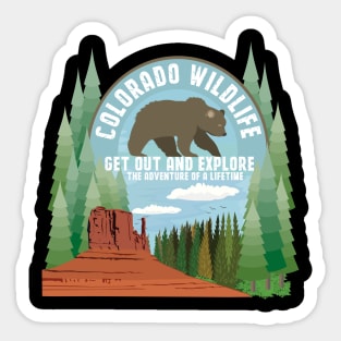 Colorado wildlife Sticker